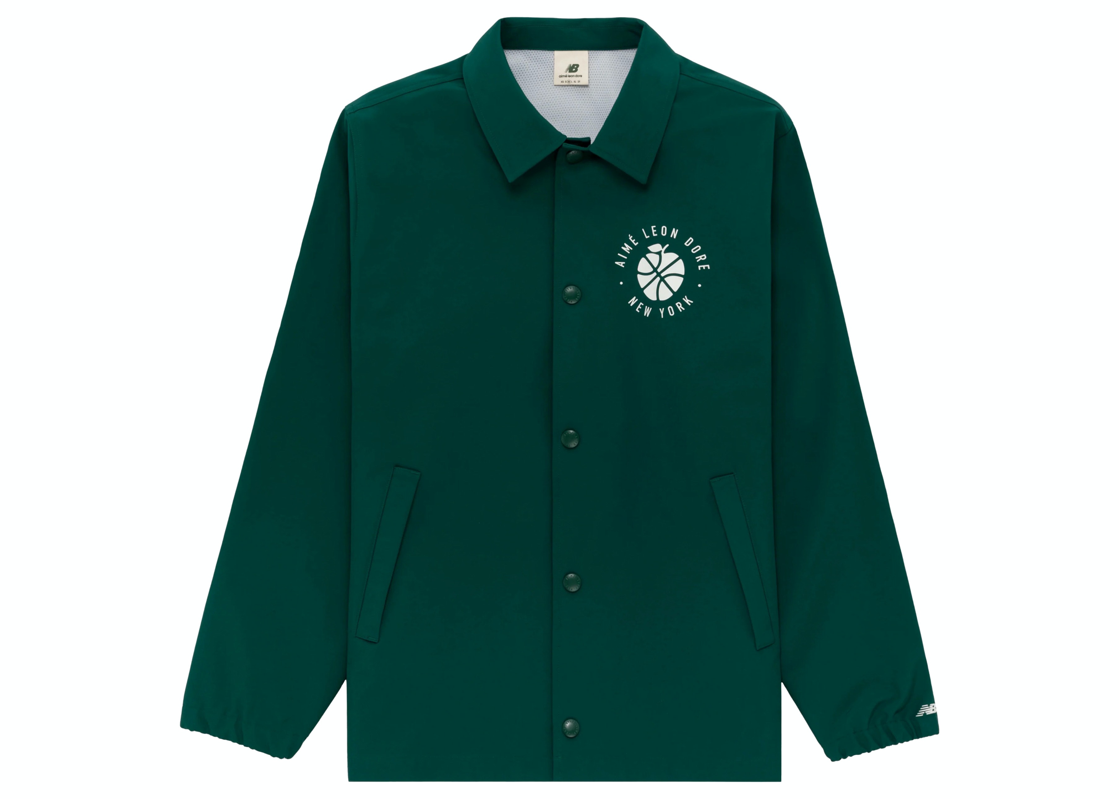 Aime Leon Dore x New Balance Sonny NY Coaches Jacket Green
