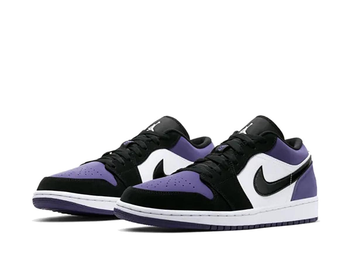 nike jordan 1 low court purple