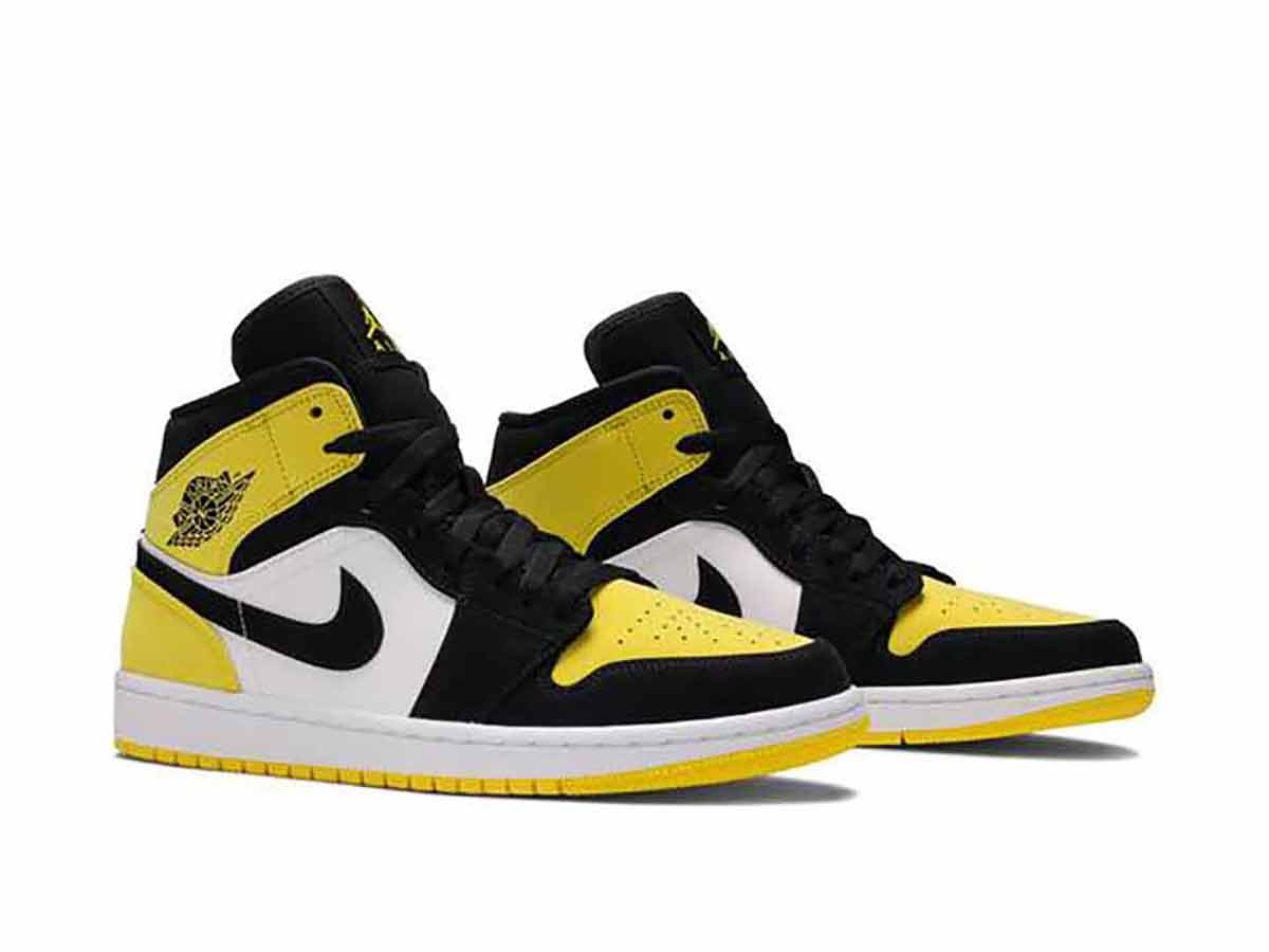 Jordan 1 mid outlet se yellow