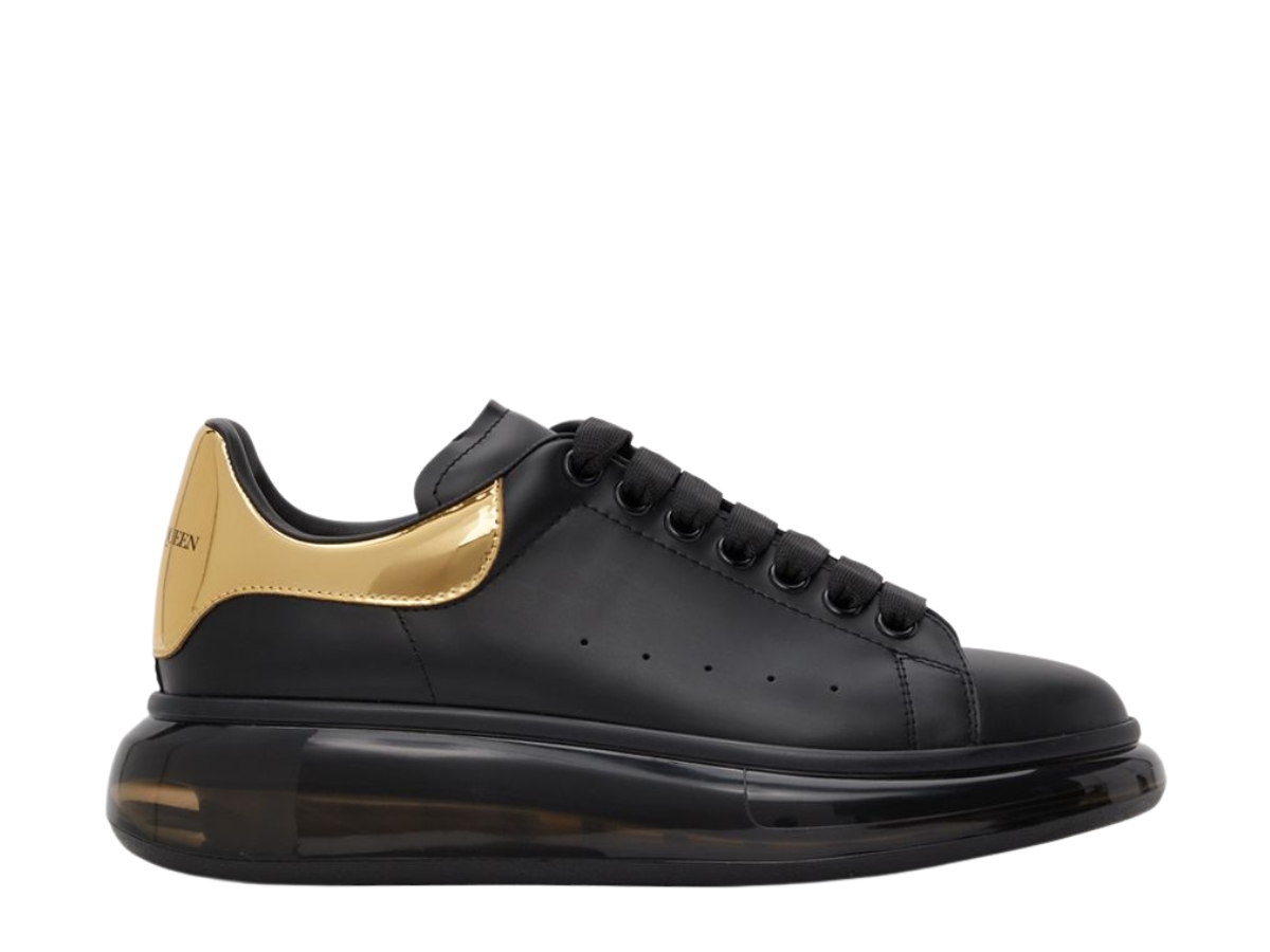 Alexander mcqueen discount gold and black