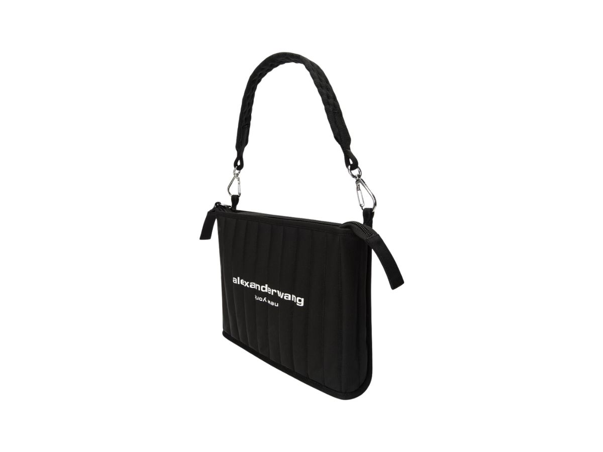 SASOM | bags Alexander Wang Elite Tech Shoulder Bag In Nylon Black ...