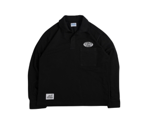 Alternates Polo Logo Shirt Black
