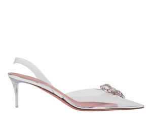 Buy Amina Muaddi Rosie Embellished Slingback Pumps at Sasom – Authentic and Ready to Ship