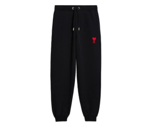 Buy Ami de Coeur Embroidered-Logo Cotton Track Pants Black at Sasom – Authentic and Ready to Ship