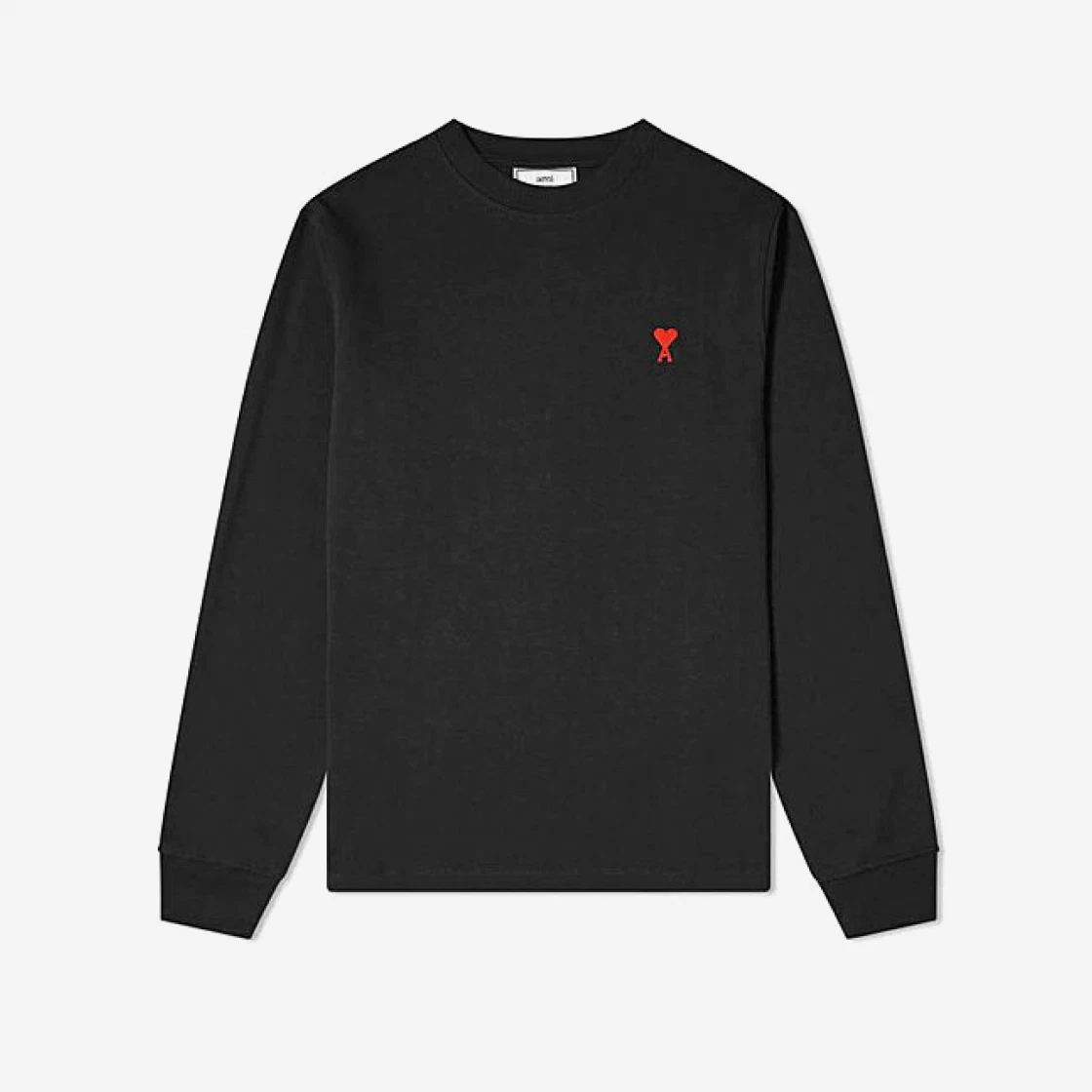 ★関税込★アミ★AMI★de Coeur LS T-Shirt Black/Noir★ Buy AMI de Coeur LS T-Shirt Black/Noir - 20FW | SASOM