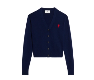 Buy Ami De Coeur Red Cardigan Nautic Blue at Sasom – Authentic and Ready to Ship