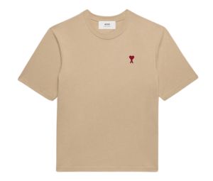 Buy Ami De Coeur T-shirt In Organic Cotton Jersey Champagne at Sasom – Authentic and Ready to Ship