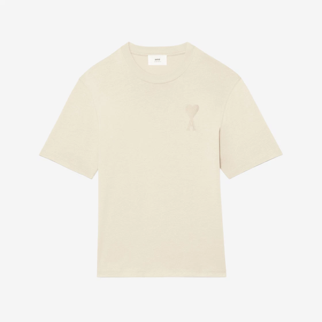 https://d2cva83hdk3bwc.cloudfront.net/ami-de-coeur-tone-on-tone-t-shirt-beige---22ss-2.jpg