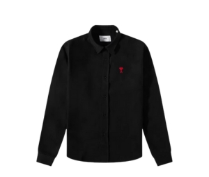 Buy Ami Paris Ami Denim Shirt Black at Sasom – Authentic and Ready to Ship