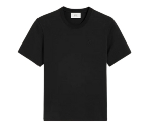 Buy Ami Paris Black Cotton Ami de Coeur T-Shirt Black at Sasom – Authentic and Ready to Ship