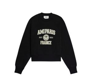 Buy Ami Paris France Sweatshirt Black at Sasom – Authentic and Ready to Ship