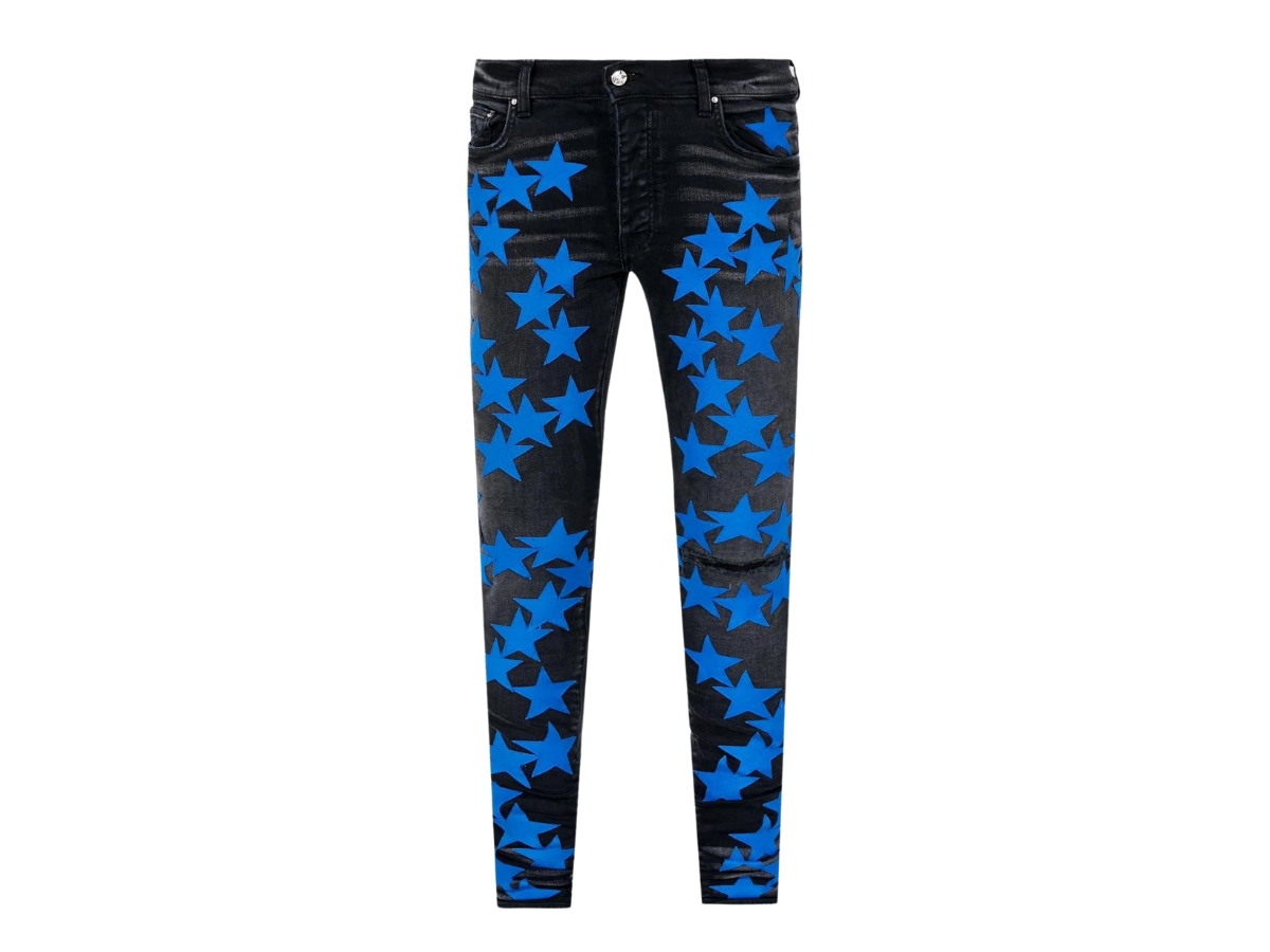 Amiri Chemist Star Jean Aged Black Shop Authentic at SASOM