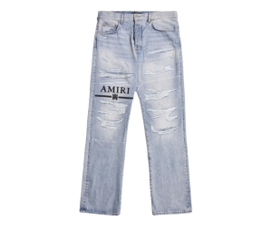 AMIRI Ma Bar Logo Jean Stone Indigo