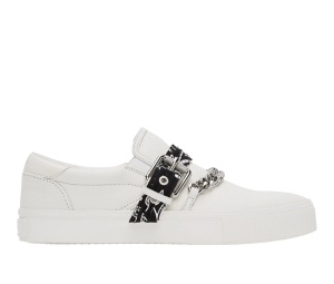 Buy AMIRI White Bandana Chain Slip-On Sneakers at Sasom – Authentic and Ready to Ship