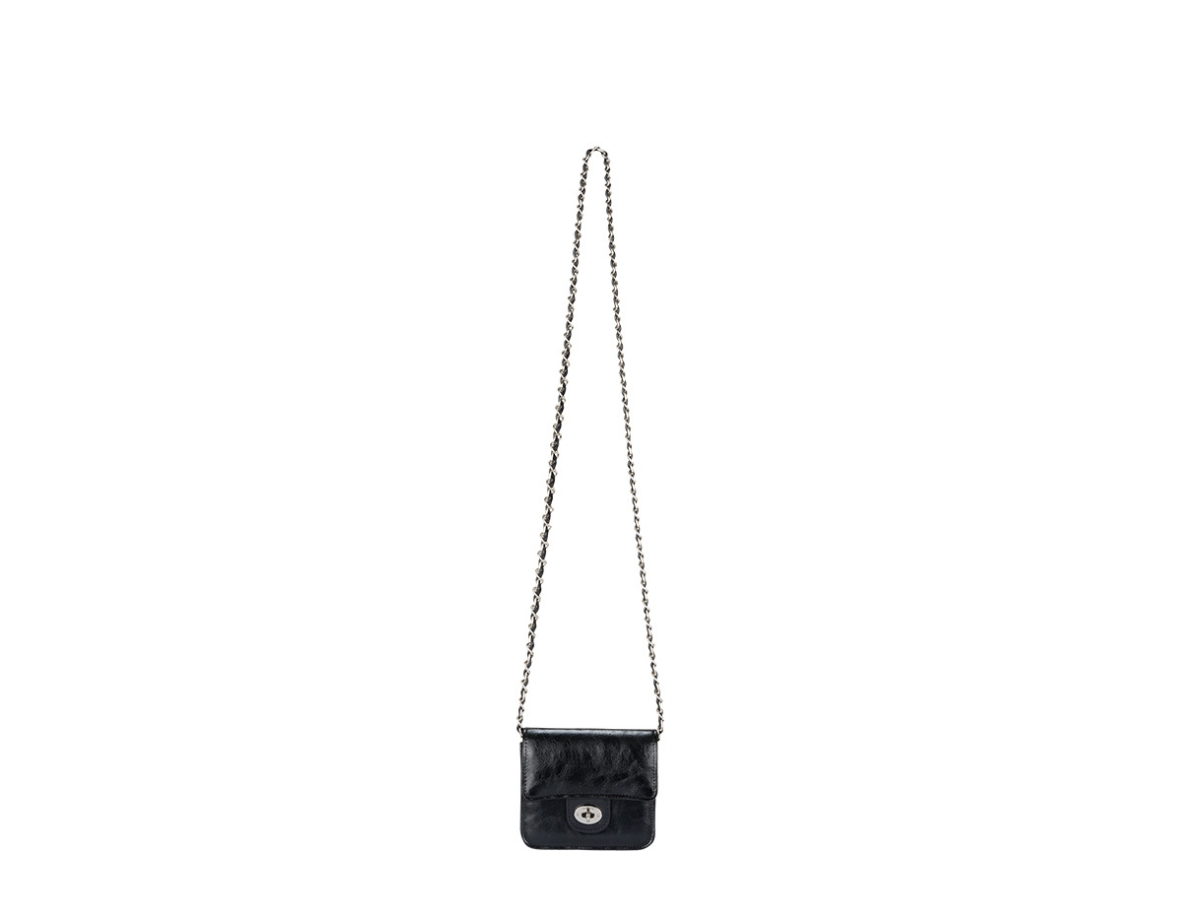 Buy ANOETIC ANC Crinkle Classic Mini Bag Black | SASOM