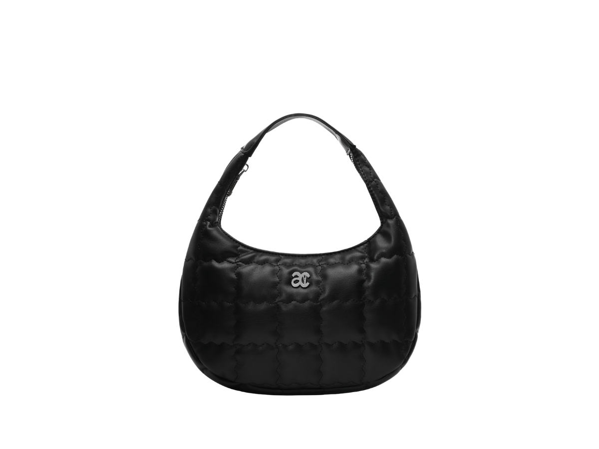 ★ANOETIC★ ANC QUILTING TOTE BAG_BLACK Anoetic ANC Quilting Tote Bag Black Shop Authentic at SASOM
