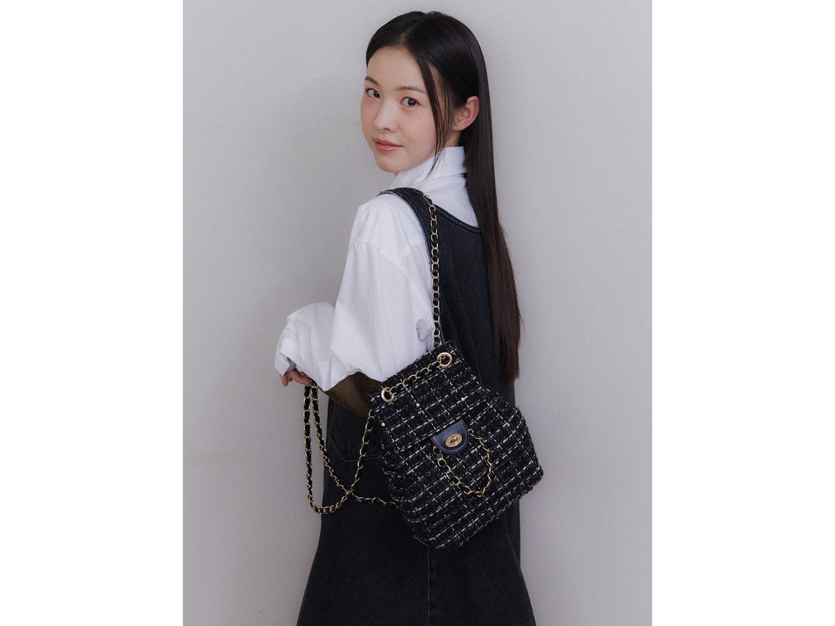 ★ANOETIC★ ANC TWEED CLASSIC BACKPACKBLACK ANC TWEED CLASSI Buy ANOETIC ANC Tweed Classic Backpack Black | SASOM