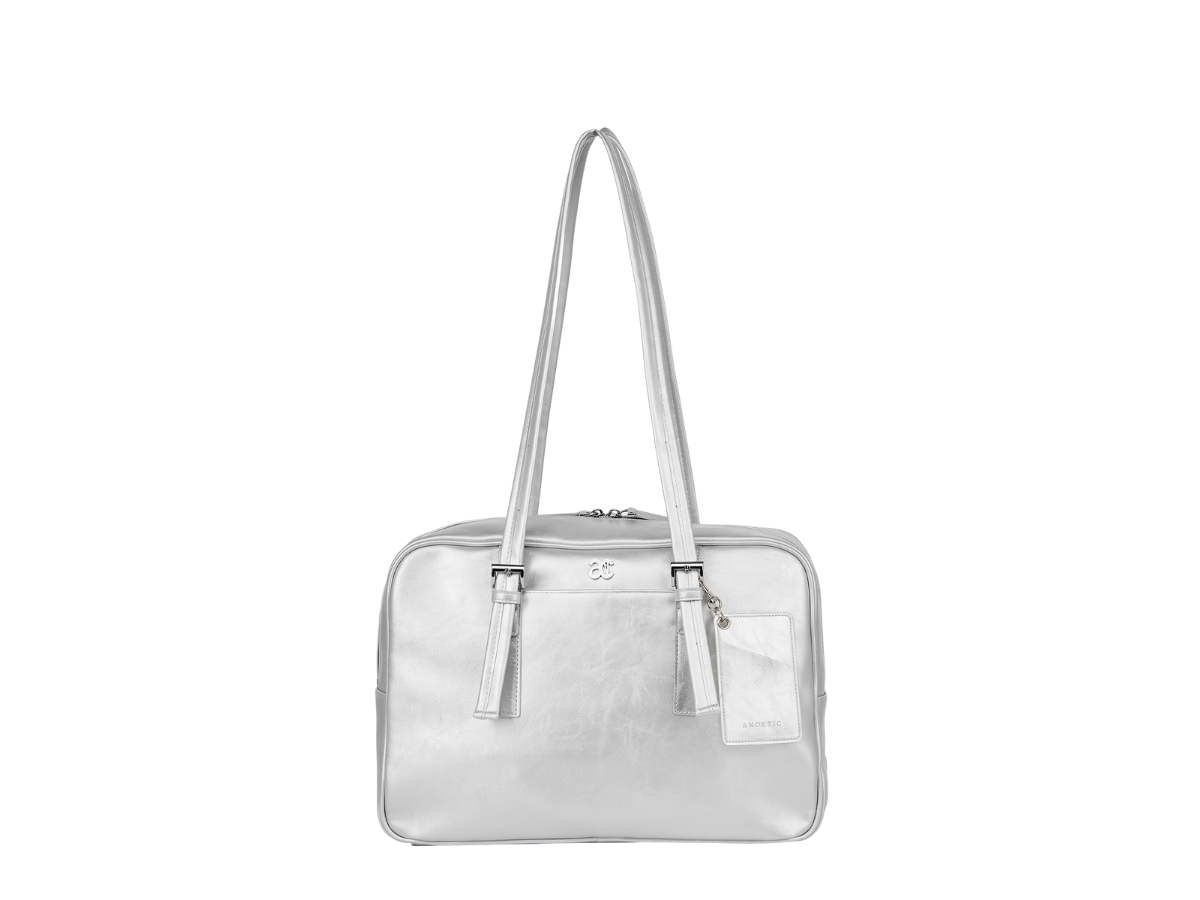 Buy Anoetic Square Multi Shoulder Bag Silver | SASOM