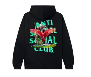 Anti social club outlet zip up hoodie