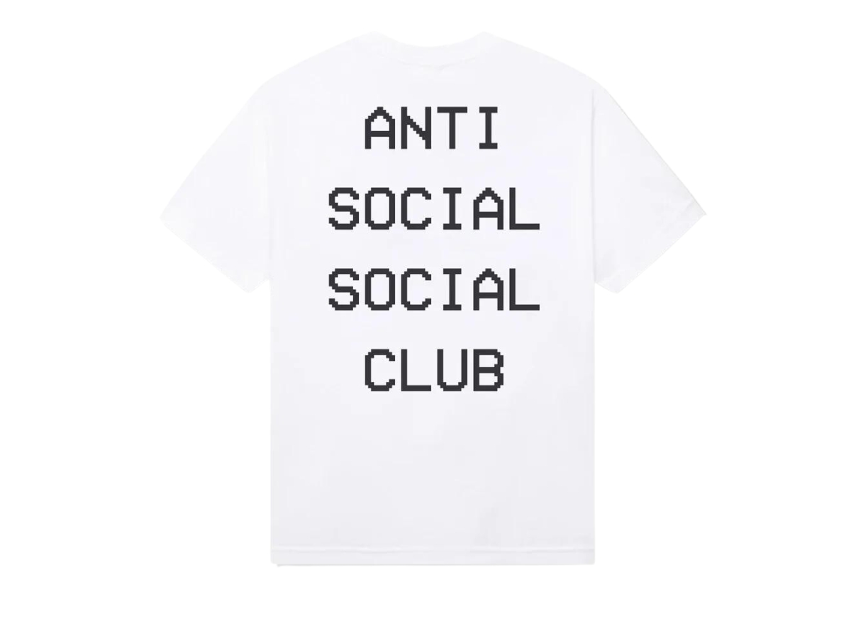 Anti Social Social Club Anti Social Social Club Almost Over Tee White - view 2