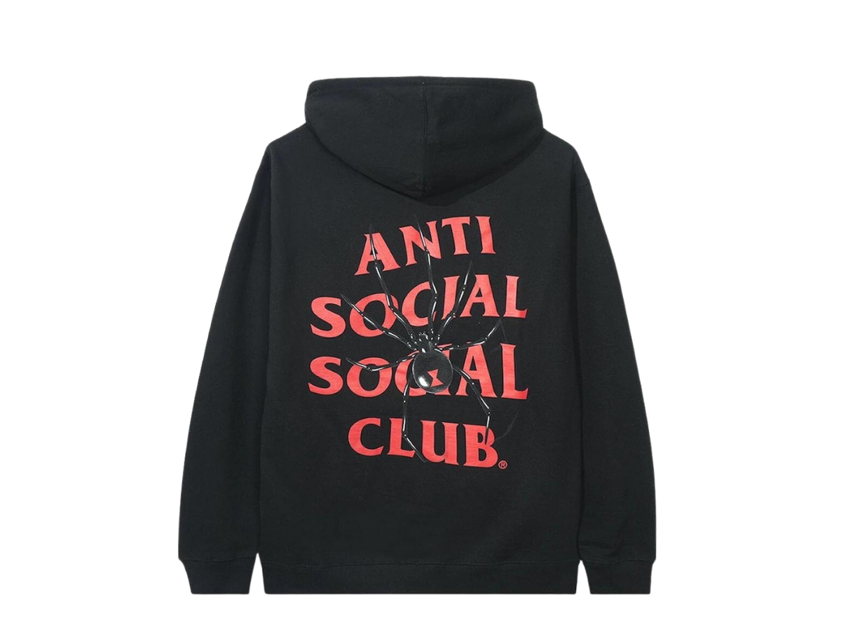 SASOM | apparel Anti Social Social Club Bitter Hoodie Black Check the ...