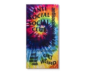 Anti Social Social Club Identity Crisis Towel Rainbow Tie Dye