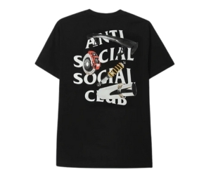 Buy Anti Social Social Club Riceroni Black Tee at Sasom – Authentic and Ready to Ship