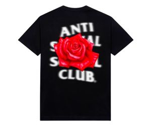 Buy Anti Social Social Club Roses Are Red Tee Black at Sasom – Authentic and Ready to Ship