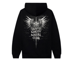 Anti social social 2025 club zip hoodie