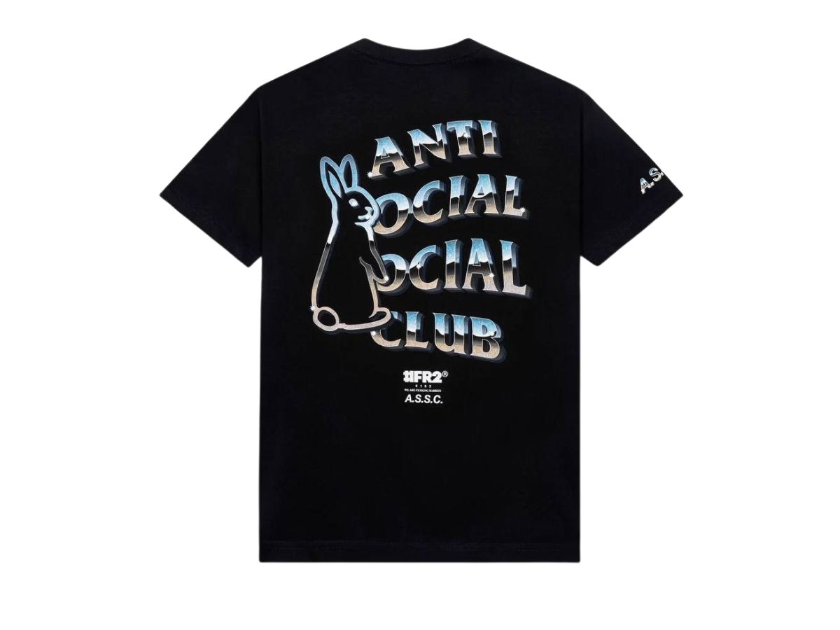 SASOM | เสื้อผ้า Anti Social Social Club x FR2 Magnetism Tee Black