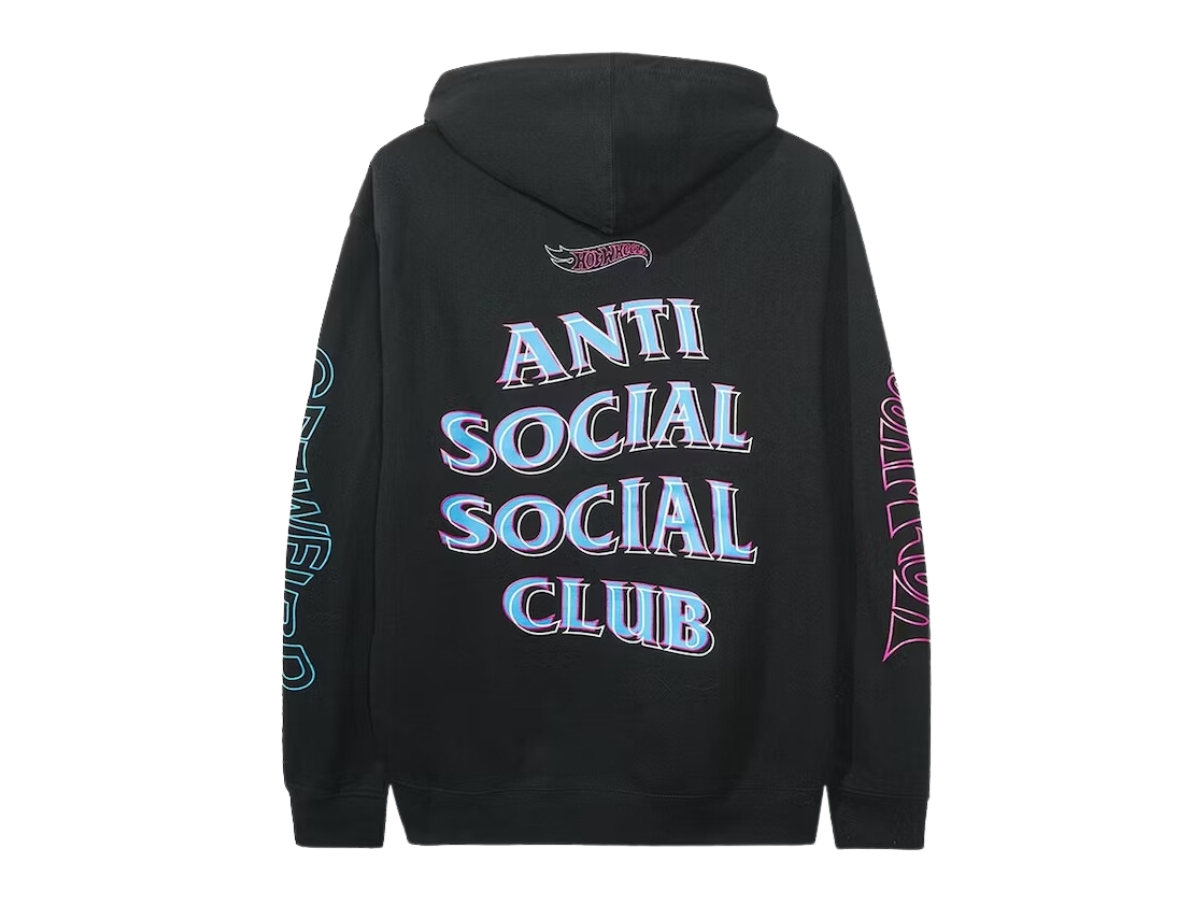 パーカー・フーディ Undefeated x Anti Social Social Club Hot In Here Hoodie AW19 Anti Social Social Club x Hot Wheels Hoodie Black (FW19)