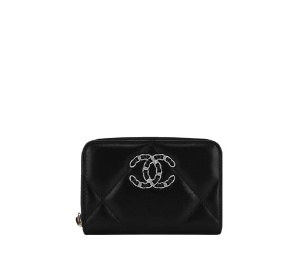 Buy Chanel 19 Zipped Coin Purse Black at Sasom – Authentic and Ready to Ship