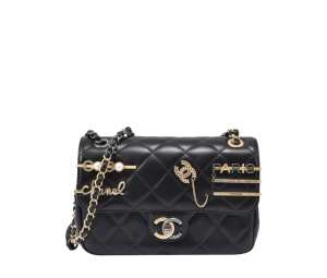 Buy Chanel Charm Mini Flap Bag Gold at Sasom – Authentic and Ready to Ship