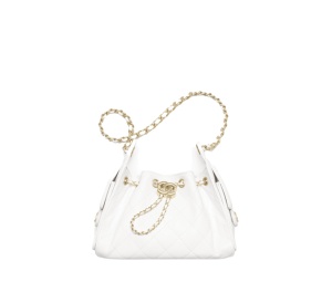 Buy Chanel 25 Mini Handbag White at Sasom – Authentic and Ready to Ship