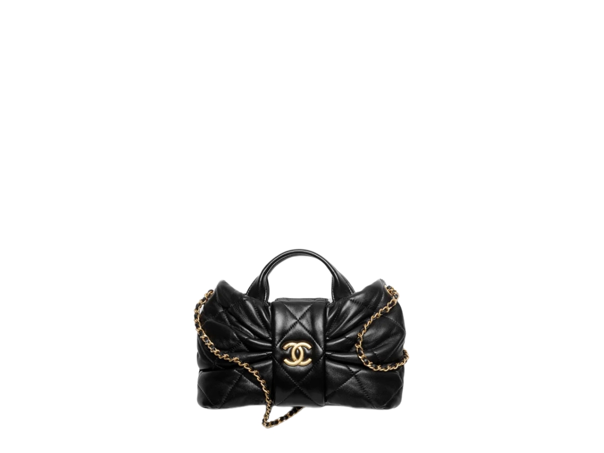 Buy Chanel Bow Shaped Bag Black at Sasom – Authentic and Ready to Ship