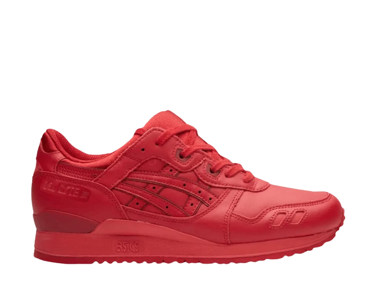 Asics gel lyte on sale 3 triple red