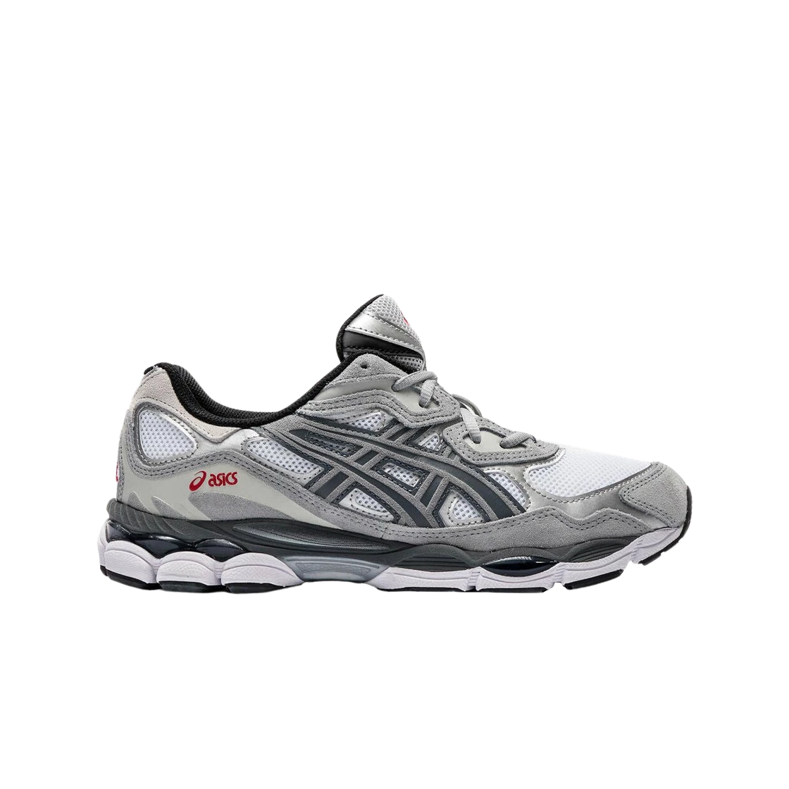 Grey and sales white asics