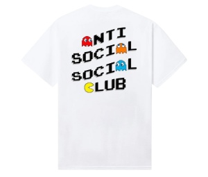 Buy Anti Social Social Club X PAC-MAN Pixel Tee White at Sasom – Authentic and Ready to Ship