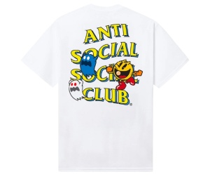 Buy Anti Social Social Club X PAC-MAN Run Run Tee White at Sasom – Authentic and Ready to Ship