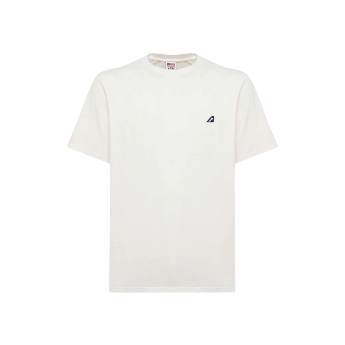 SASOM | apparel Autry Iconic Logo Patch Crewneck T-Shirt White