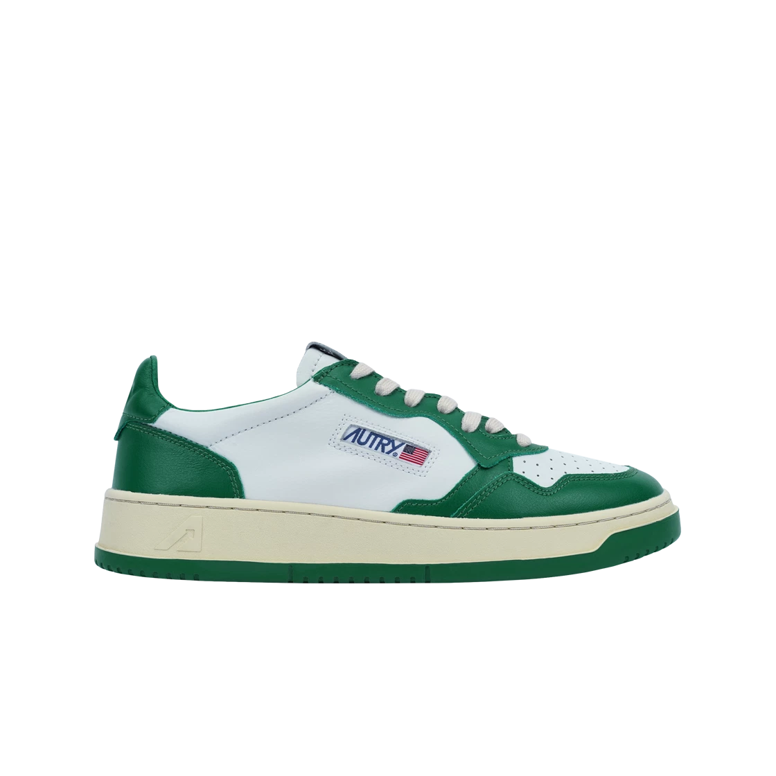 SASOM | รองเท้า Autry Medalist Low Leather Sneakers Green White เช็ค ...