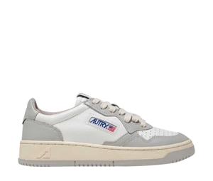 Buy Autry Medalist Low Leather Sneakers Grey White at Sasom – Authentic and Ready to Ship