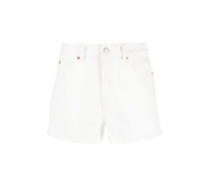 Buy Alexander Wang High Rise Denim Shorts White at Sasom – Authentic and Ready to Ship