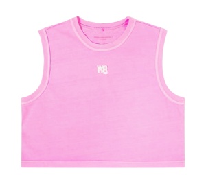 Buy Alexander Wang Essential Shrunken Muscle Vest Pink at Sasom – Authentic and Ready to Ship