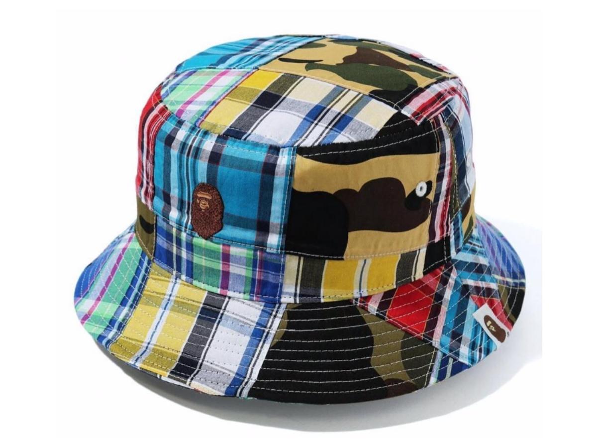 https://d2cva83hdk3bwc.cloudfront.net/ba-hatabpbhm593v-bape-patchwork-bucket-hat-multicolor-2.jpg