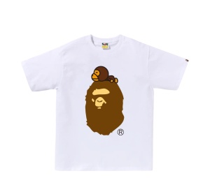 Buy Bape Milo on Big Ape Tee White at Sasom – Authentic and Ready to Ship