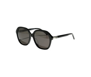 Buy Balenciaga BB0184SA Wellington Type Sunglasses Black Black - Grey Lens (W) at Sasom – Authentic and Ready to Ship