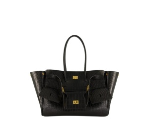 Buy Balenciaga Bel Air Medium Carry All Bag Black at Sasom – Authentic and Ready to Ship