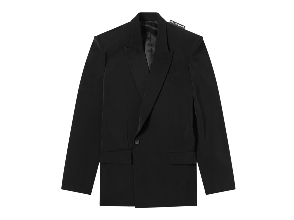 SASOM | เสื้อผ้า Balenciaga 80's Shoulder Jacket Black เช็คราคาล่าสุด