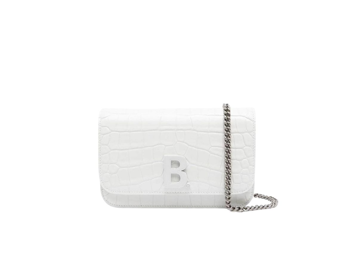 Balenciaga b cheap wallet on chain